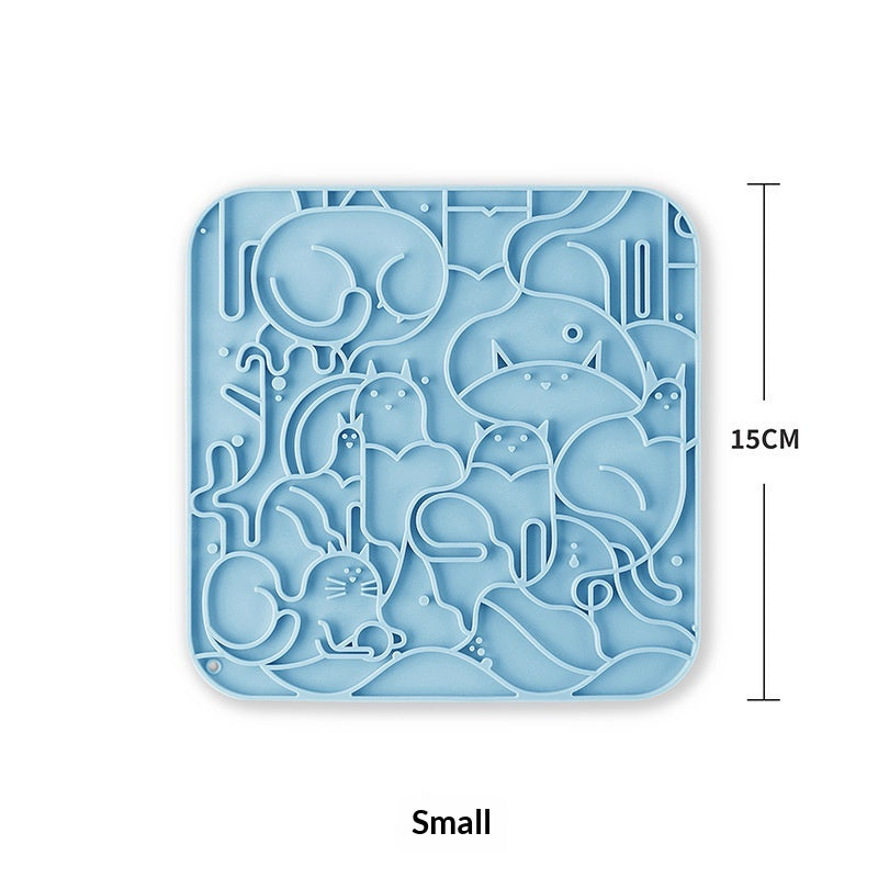 Silicone Lick Mat for Dogs & Cats