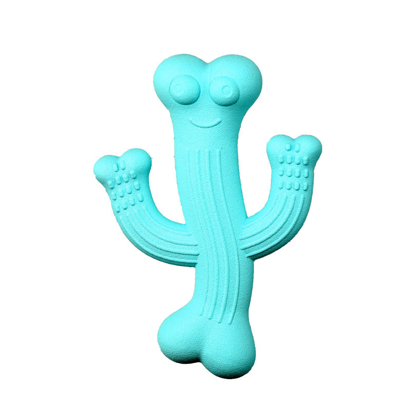 Cactus chew toy – blue