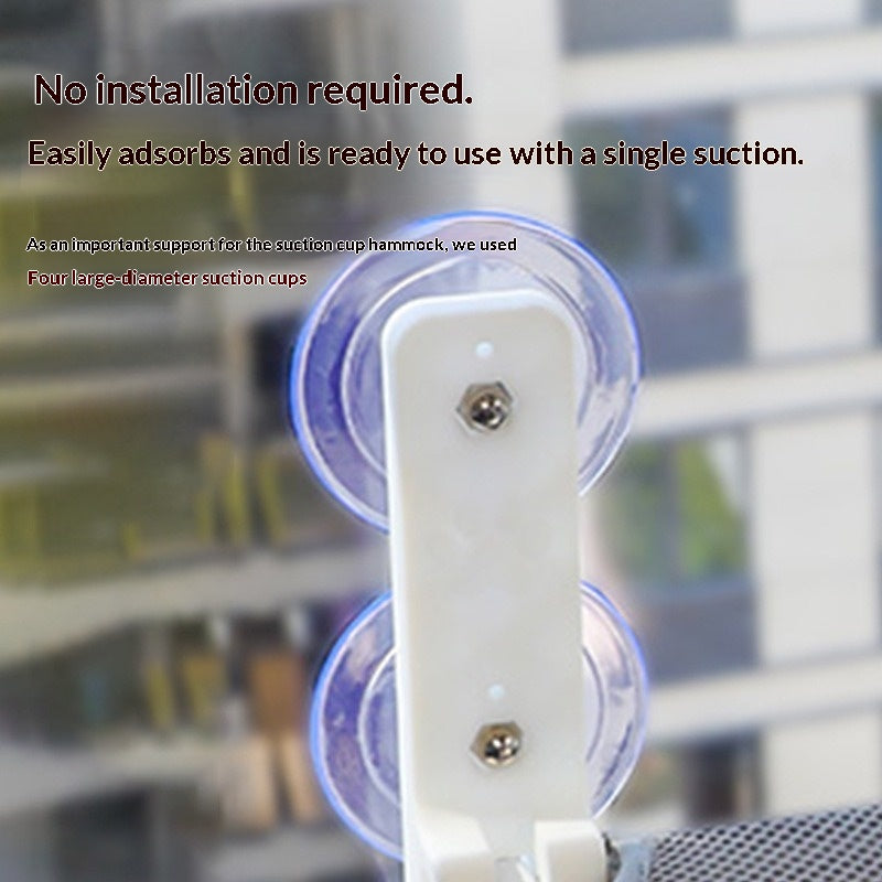 Suction cup mounting – no drilling