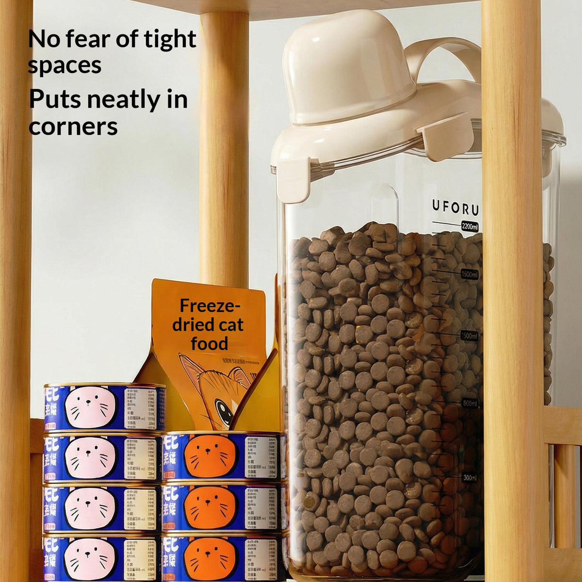 Airtight Pet Food Storage Container