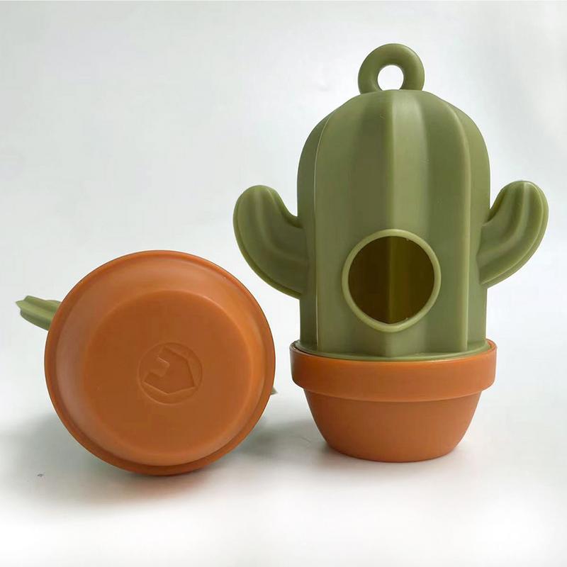 Cactus-Shaped Poop Bag Dispenser