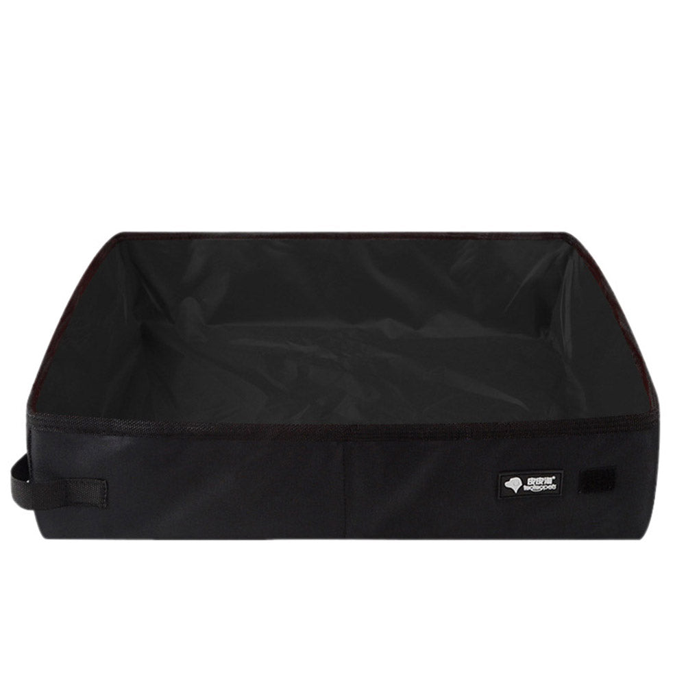 Travel litter box – black exterior
