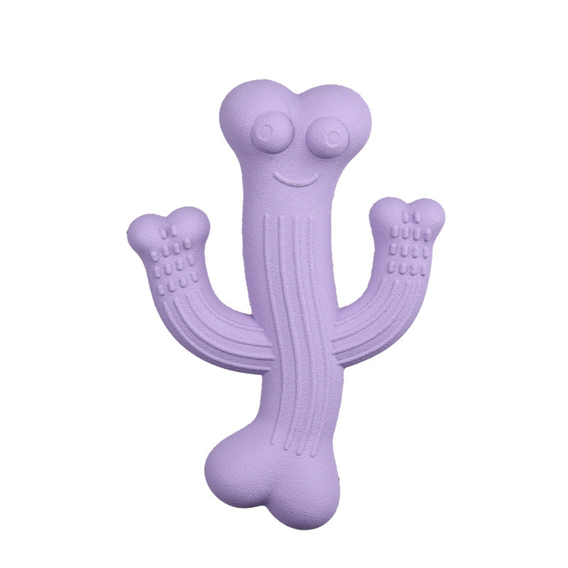 Cactus chew toy – purple