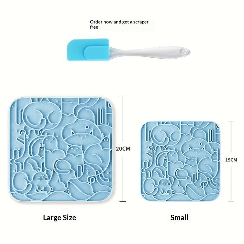 Silicone Lick Mat for Dogs & Cats