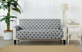 Quilted pet sofa cover – grey