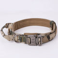 Padded dog collar with handle – Camo
