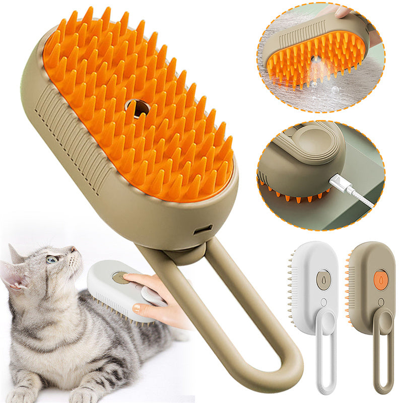 Mist brush for cats and dogs