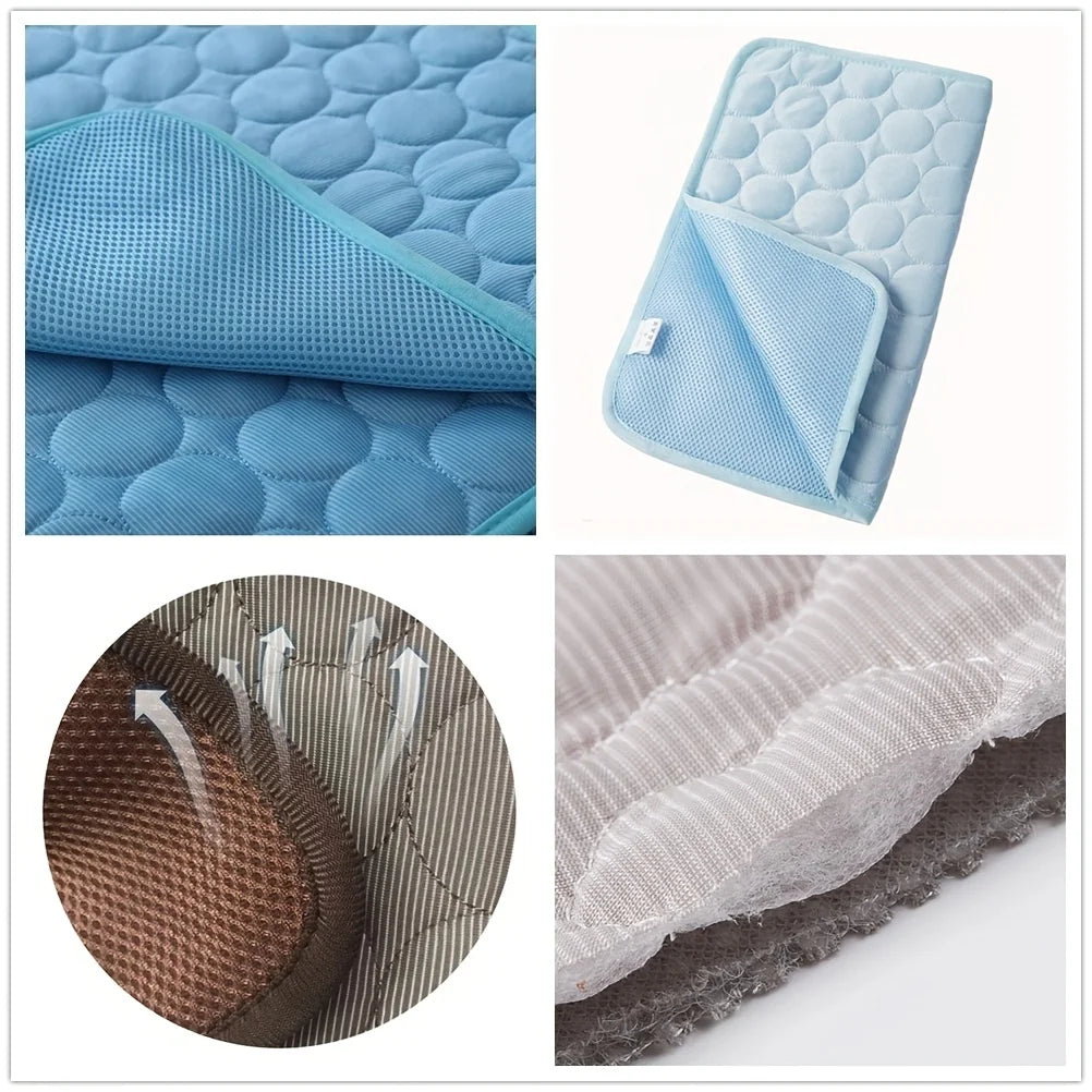 Self-Cooling Gel Mat for Dogs & Cats – No Water Needed