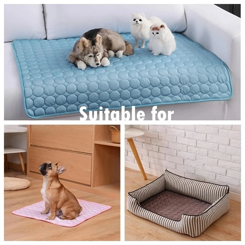 Self-Cooling Gel Mat for Dogs & Cats – No Water Needed