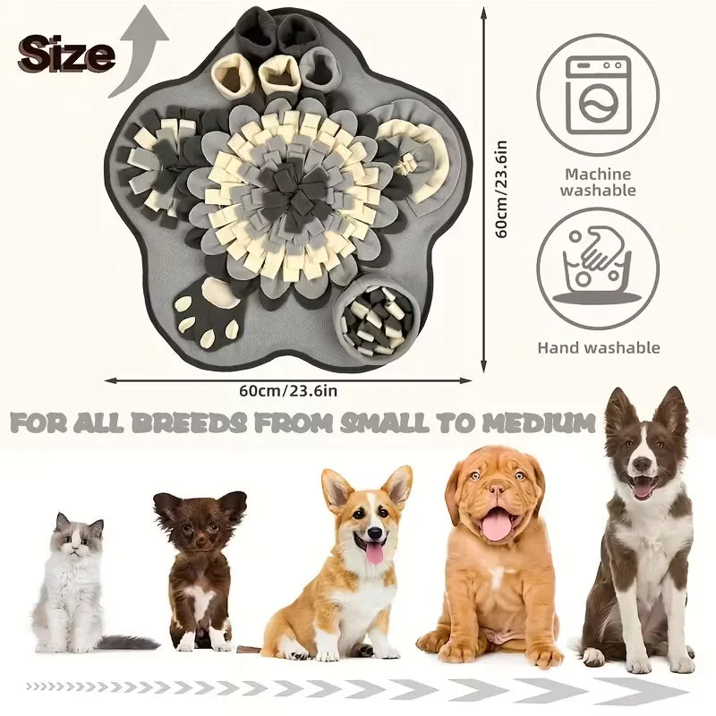 Snuffle Mat for Dogs - Foraging Slow Feeder