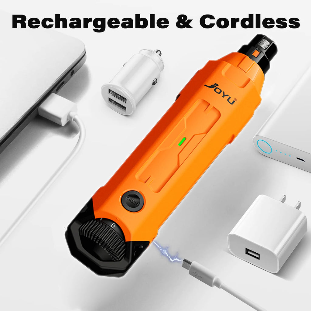Quiet Dog Nail Grinder - 6 Speeds, Rechargeable