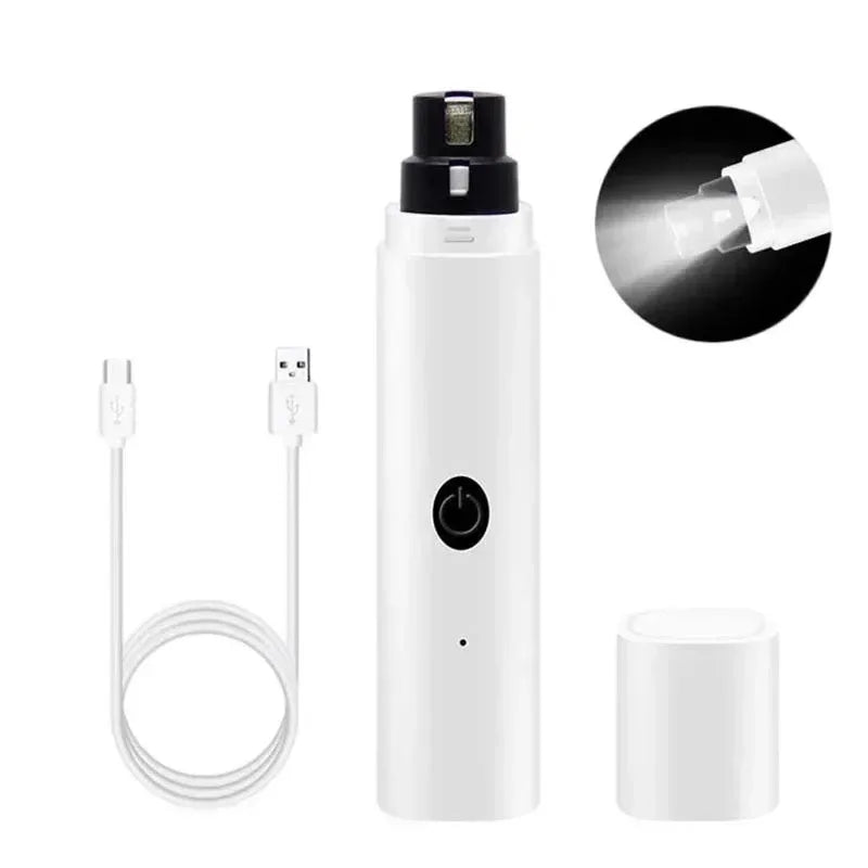 USB Rechargeable Pet Nail Grinder for Dogs & Cats