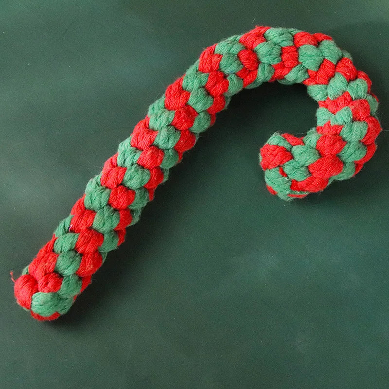 Cotton Rope Chew Toys - Festive Shapes for Dogs