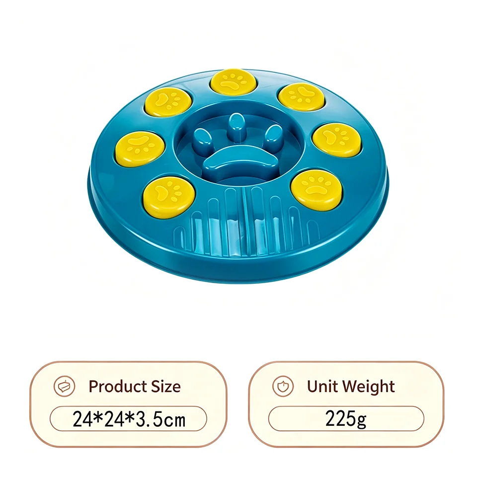 Hunde-Puzzlebrett – Schiebespiel für Leckerlis & Slow Feeder