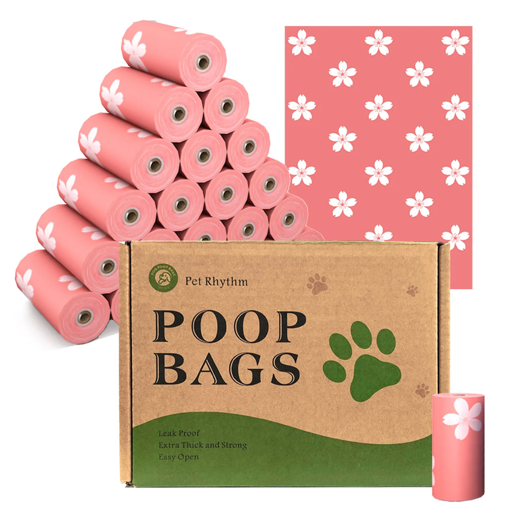 Scented Dog Poop Bags – Thick Photodegradable Rolls