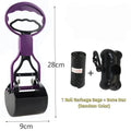 Long-Handle Poop Scooper Set with Bag Holder