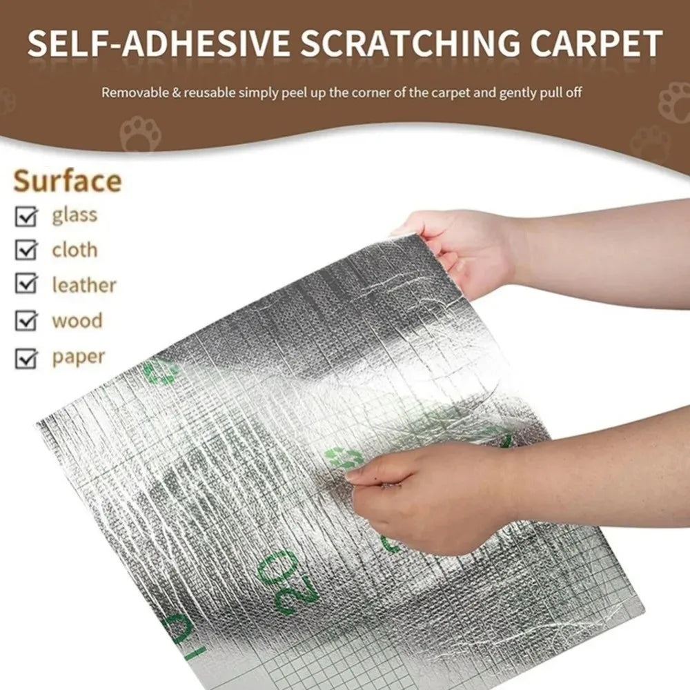 Self-Adhesive Cat Scratching Mat - Trim to Fit