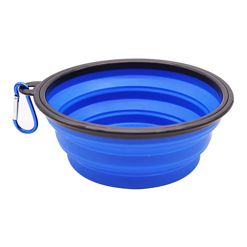 Collapsible Travel Bowl with Carabiner - 350 or 650 ml