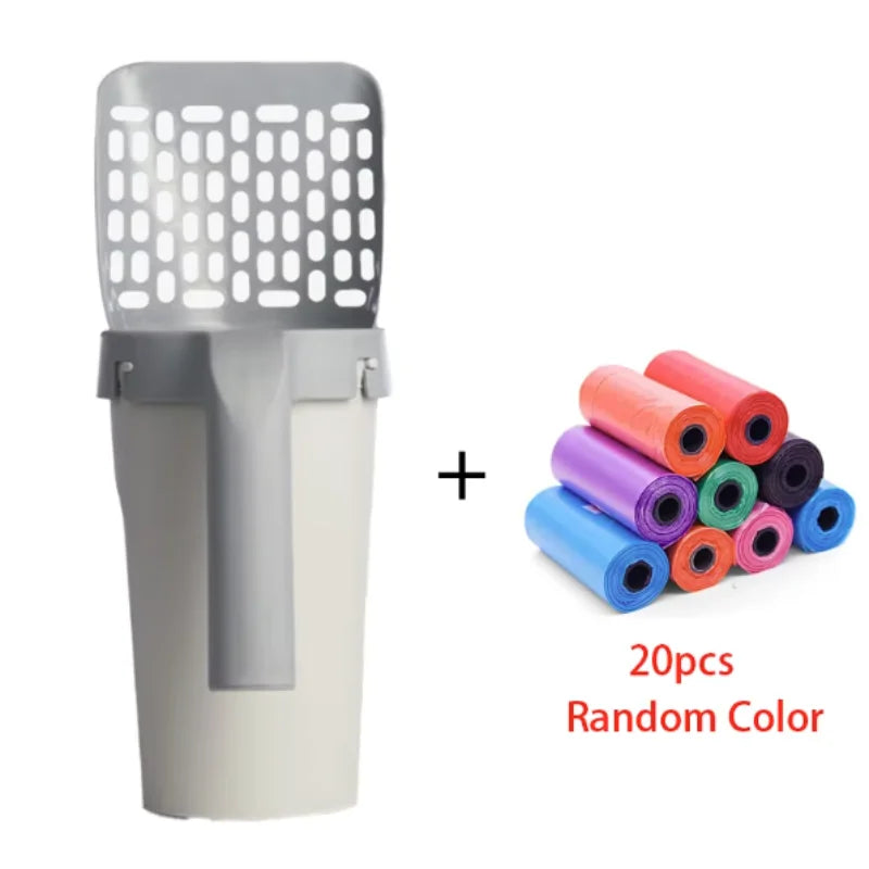 Cat Litter Scoop with Horizontal Handle