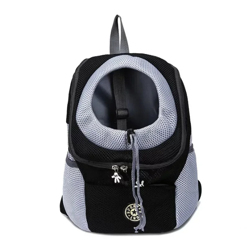 Bauch-Tragetasche für Haustiere – Atmungsaktiver Netz-Rucksack für kleine Hunde & Katzen