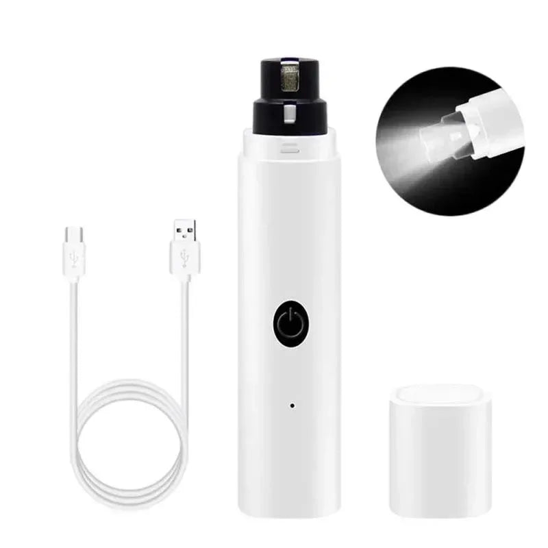 USB Rechargeable Pet Nail Grinder for Dogs & Cats