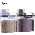 Airtight Pet Food Container with Measuring Cup