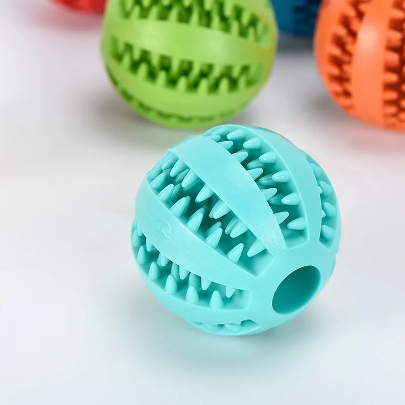 Rubber Treat Dispensing Ball for Dogs