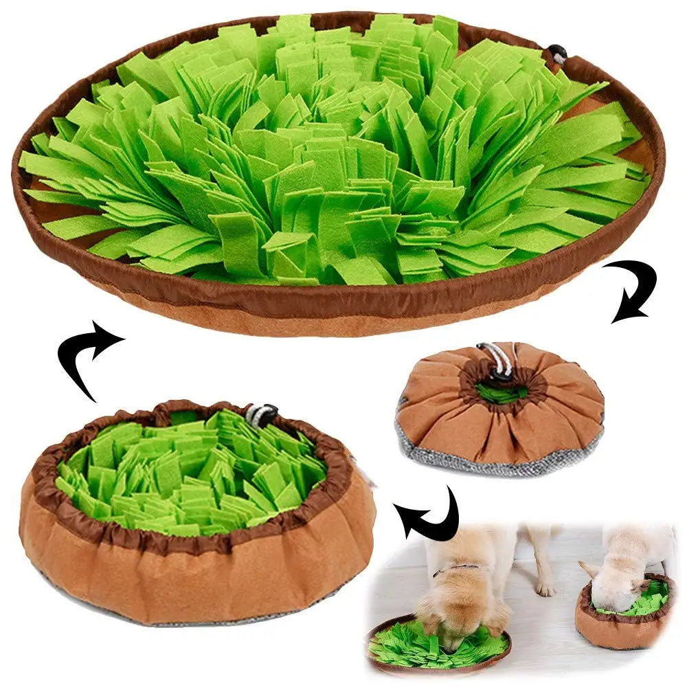 Snuffle Mat for Dogs – Slow-Feeding Nosework Mat