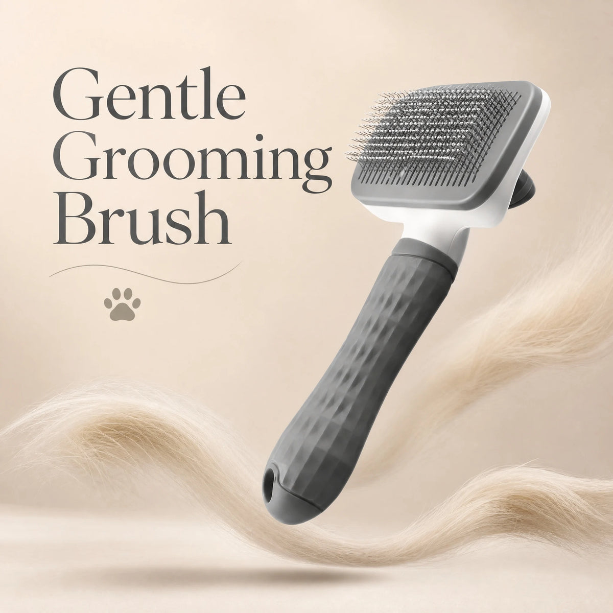Pet Detangling Brush – 19 cm Massage Comb for Cats & Dogs