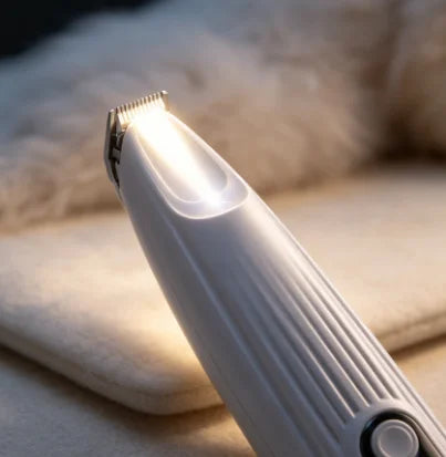 Quiet Paw Trimmer – Cordless Pet Detail Clipper with LED