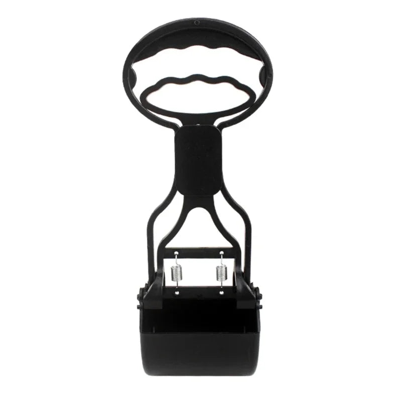 Long-Handle Poop Scooper Set with Bag Holder