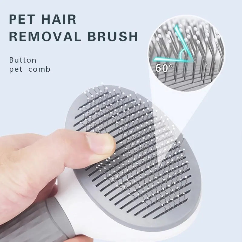 Self-Cleaning Dog & Cat Brush
