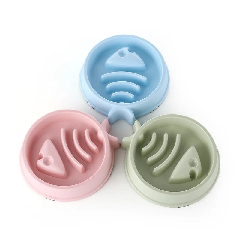 Slow Feeder Bowl for Dogs & Cats – Anti-Choking Pet Food Bowl