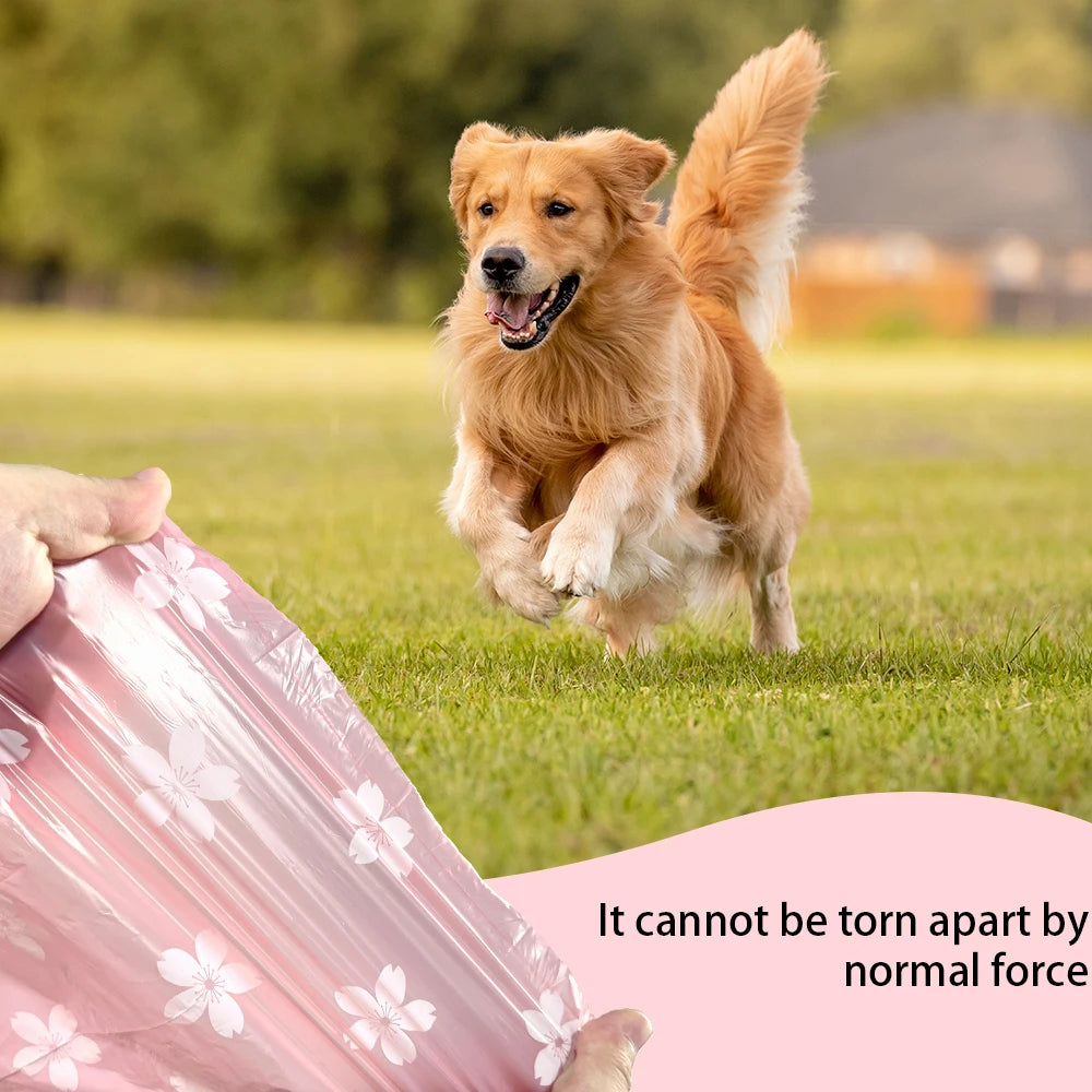 Scented Dog Poop Bags – Thick Photodegradable Rolls