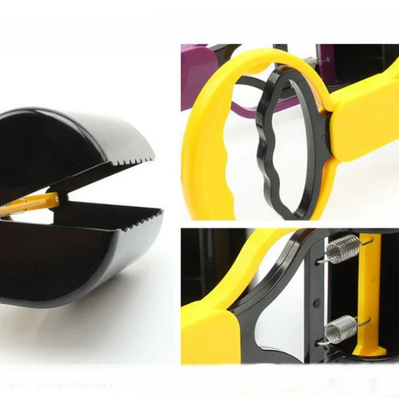 Long-Handle Poop Scooper Set with Bag Holder