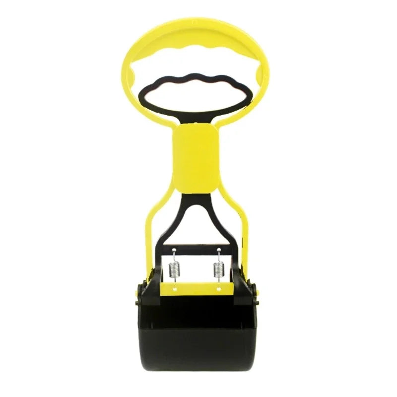 Long-Handle Poop Scooper Set with Bag Holder