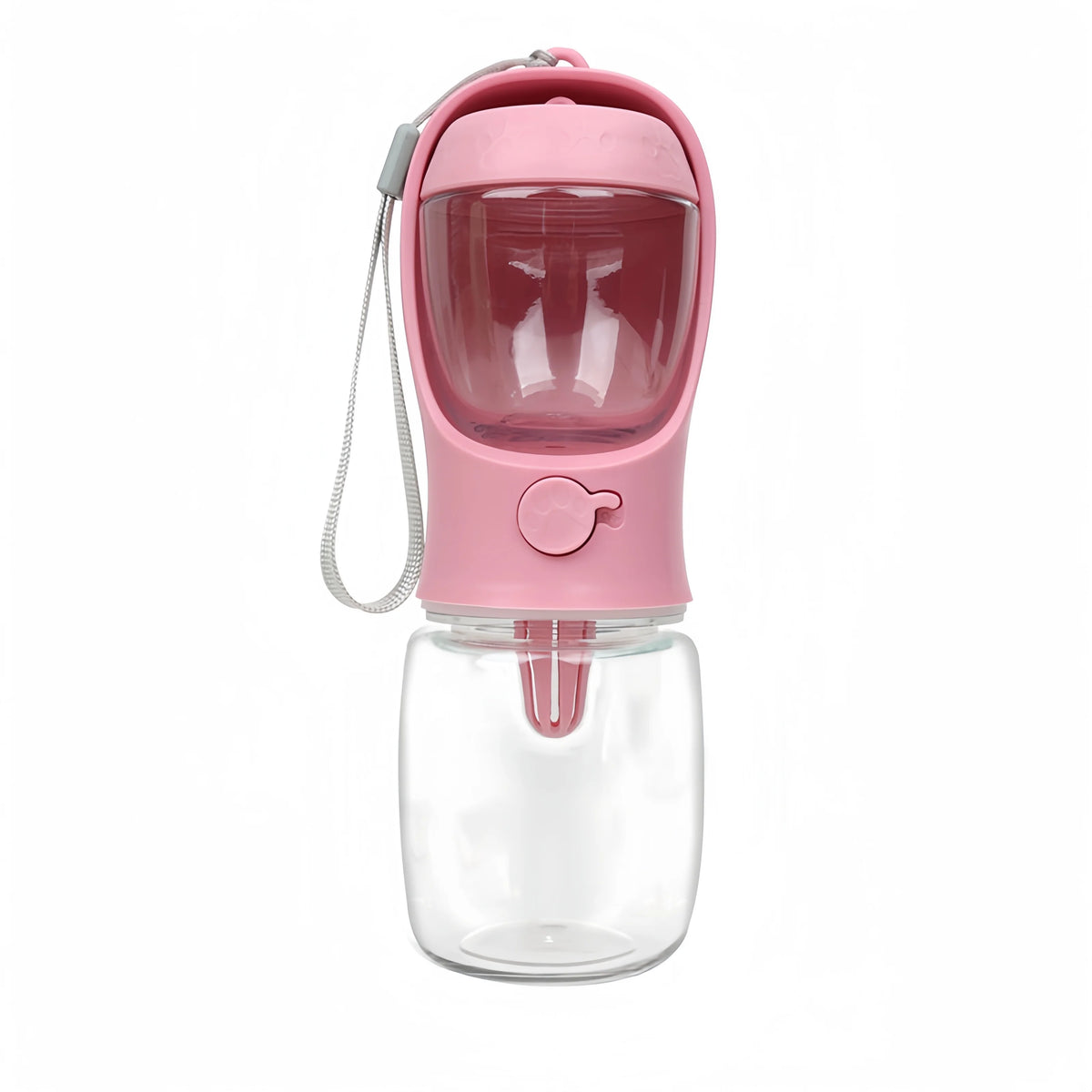2-in-1 Travel Bottle for Dogs – Water Dispenser with Food Compartment