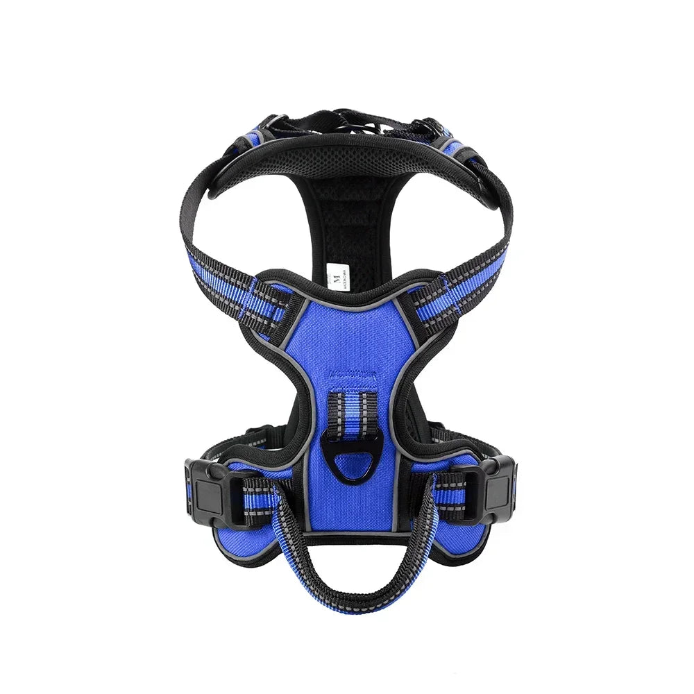 Reflective Padded Dog Harness with Handle