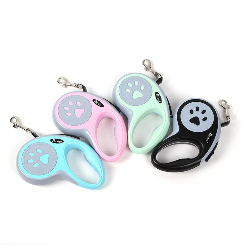 Retractable Dog Lead - 3 m or 5 m