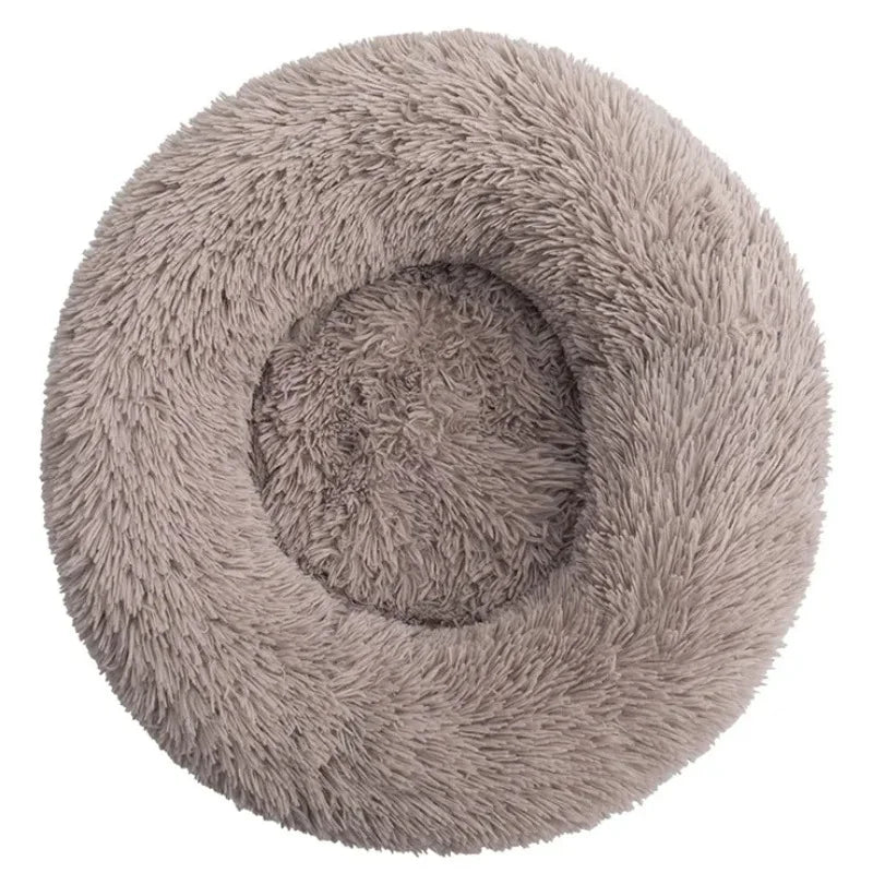Donut Calming Bed - Plush Round Pet Bed