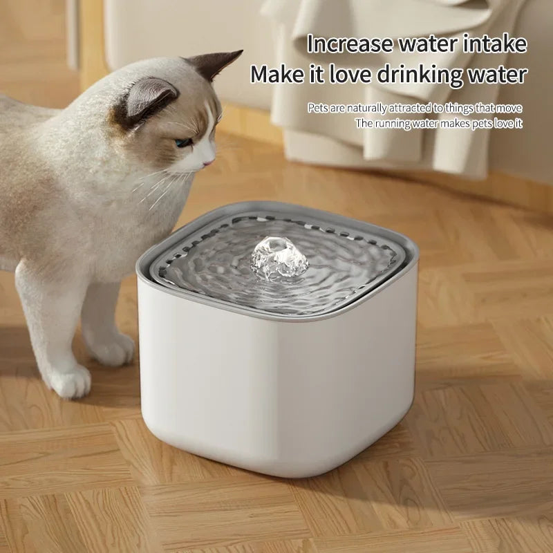 Cat Water Fountain 3L – Filtered USB Pet Drinking Fountain