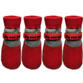 Waterproof Dog Boots – Non-Slip Winter Paw Protection, Set of 4