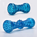 Rubber Dental Chew Bone with Squeaker
