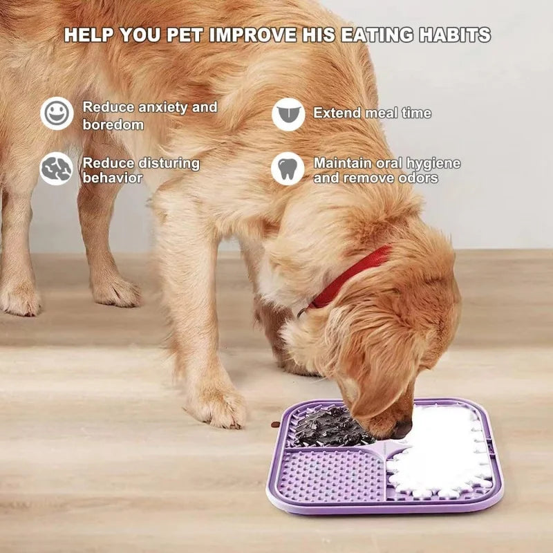 Silicone Lick Mat for Dogs & Cats