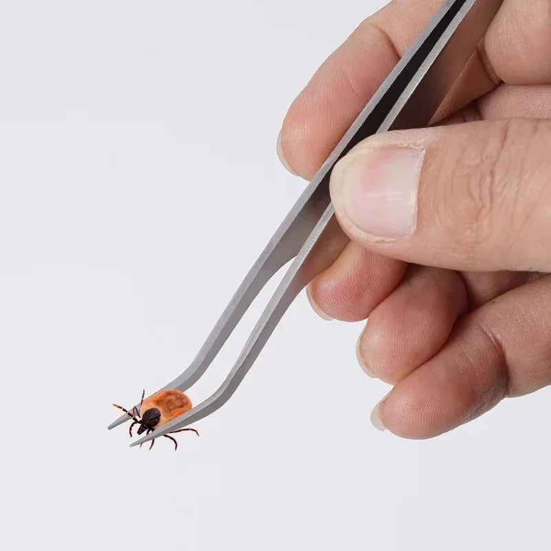 2-in-1 Tick Remover Tool with Tweezers