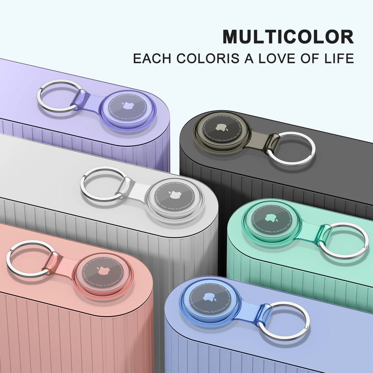 AirTag Collar Holder – Waterproof Silicone Case for Dog & Cat Collars
