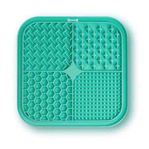 Silicone Licking Mat for Dogs & Cats with Suction Cup – Slow Feeder Mat