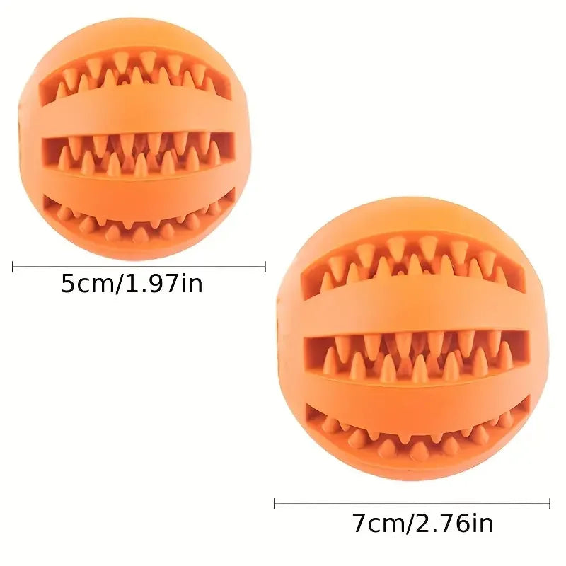 Rubber Treat Dispensing Ball for Dogs