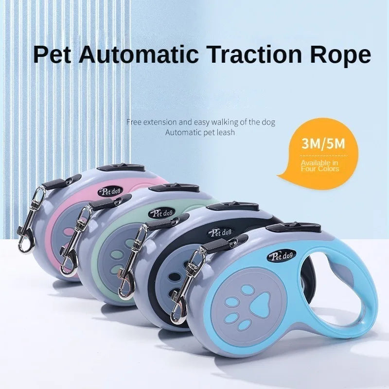 Retractable Dog Lead - 3 m or 5 m
