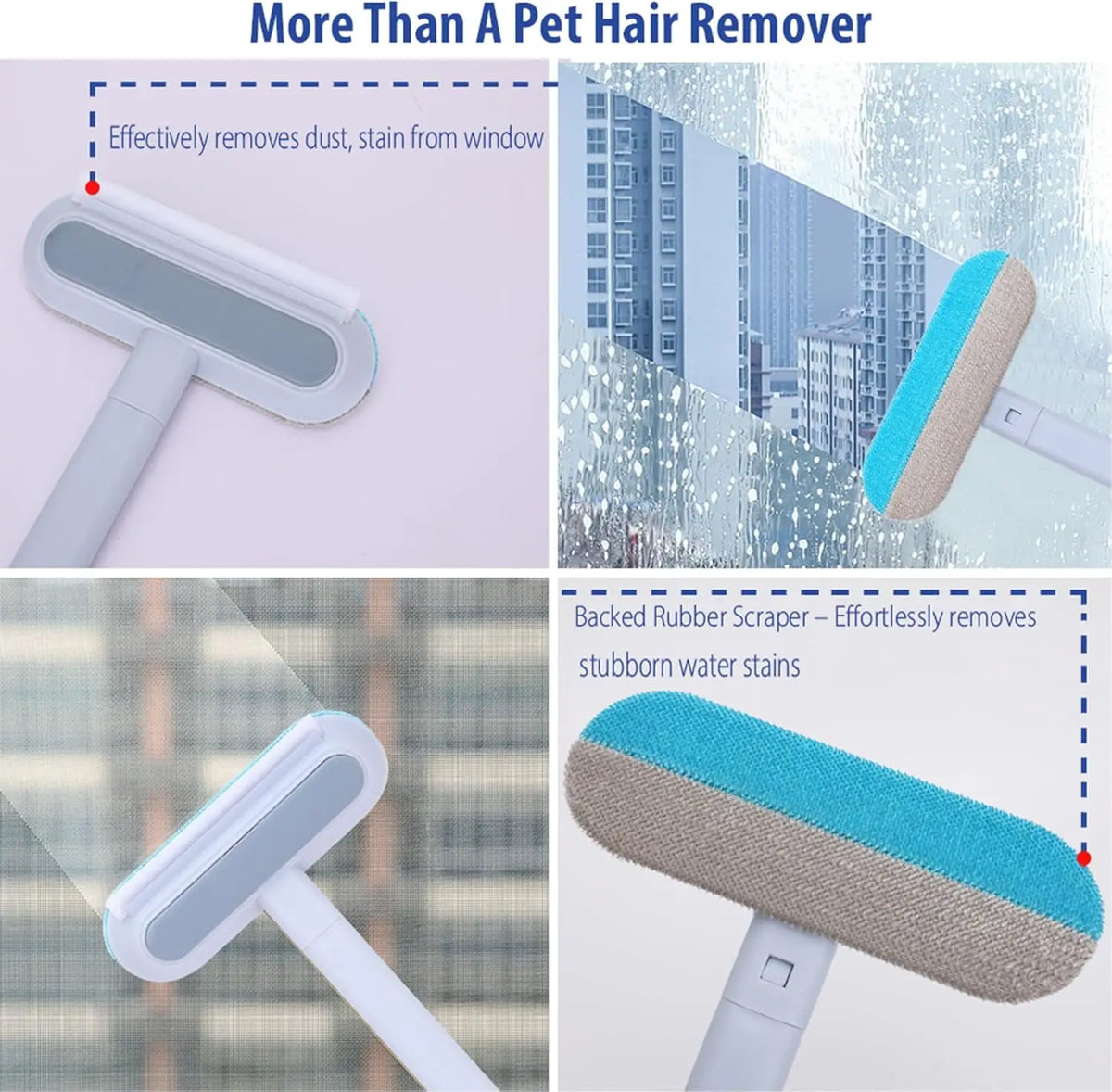 Reusable Pet Hair Remover for Sofas & Carpets